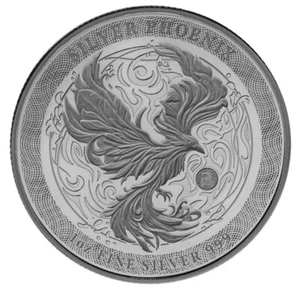 Niue 2025- Phoenix Ag 999 1oz Silver coin - Picture 1 of 2