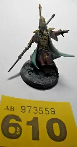 Warhammer 40k Eldar Aeldari Farseer painted Y610 - Picture 1 of 5