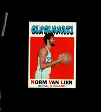 1971-72 Topps Basketball No 19 Norm Van Lier NM+