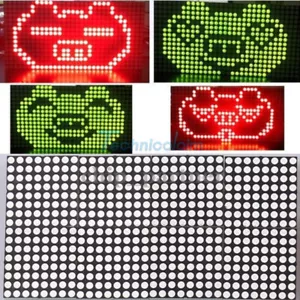 16x32 Dot Matrix Red Green Dual-Color DIY Kit Dot LED Display Module For Arduino - Picture 1 of 9