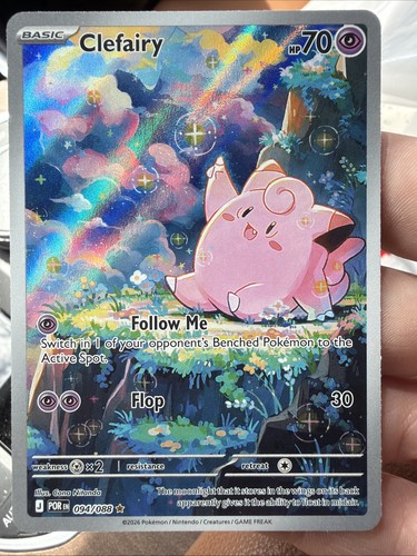 2026 POKEMON POR EN-PERFECT ORDER ILLUSTRATION RARE #094 CLEFAIRY