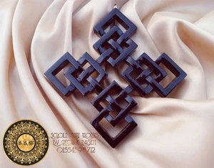 Handgefertigtes geschnitztes Brustkreuz "Keltischer Knoten" für Bischöfe - Bild 1 von 6