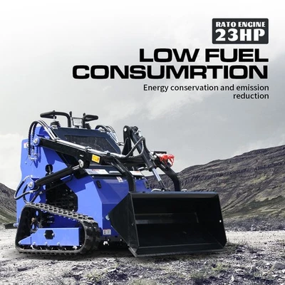 Minicargadoras 23 HP mejoradas motor de 2 cilindros refrigerado por aire tres bombas Foto 1 de 4