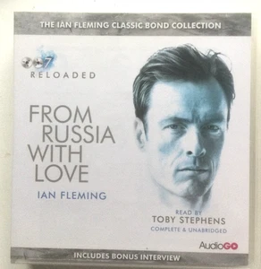 FROM RUSSIA WITH LOVE / IAN FLEMING / JAMES BOND 007 RELOADED / TOBY STEPHENS CD - Picture 1 of 1