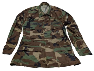 US Marine Corps Woodland Camouflage Combat Coat Jacke Size Medium Regular - Bild 1 von 6