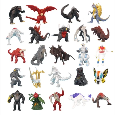 24pc Godzilla King Kong Action Figure Set - 17cm Model Toy Collection - Image 1 of 4
