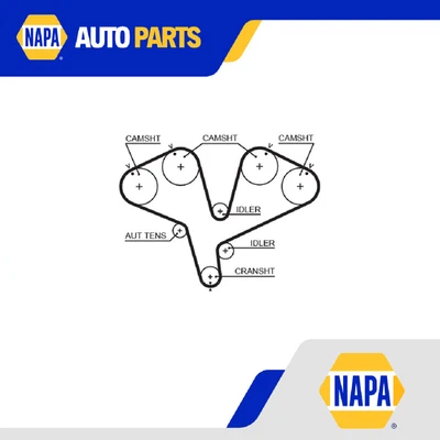 Timing Belt fits VAUXHALL SIGNUM Z03 3.2 03 to 05 Z32SE Gates 4504163 5636354 - Image 1 of 4