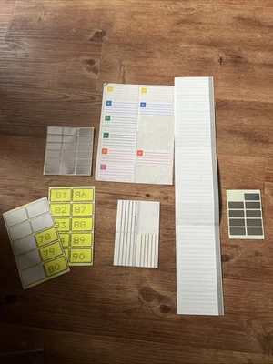 AMIGA Commodore C64 ATARI ST - Retro Diskettenaufkleber aller Art, Original Rest - Bild 1 von 4