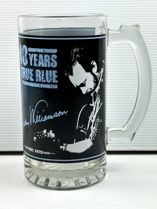 John Williamson 40 years of True Blue Stein Drinking Glass Memorabilia - Foto 1 di 5