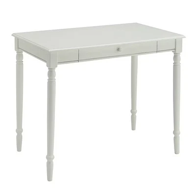 French Country Desk White - Breighton Home - Image 1 of 4