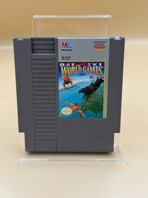 World Games [NES] Tested & Cleaned