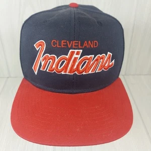 Cleveland Indians Sports Specialties Cooperstown Collection Snapback Hat Red - Picture 1 of 8