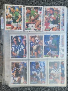 🏉 1995 Dynamic Series 1 NRL Rugby League Cards, Incomplete,155 cards out of 220 - Picture 1 of 3