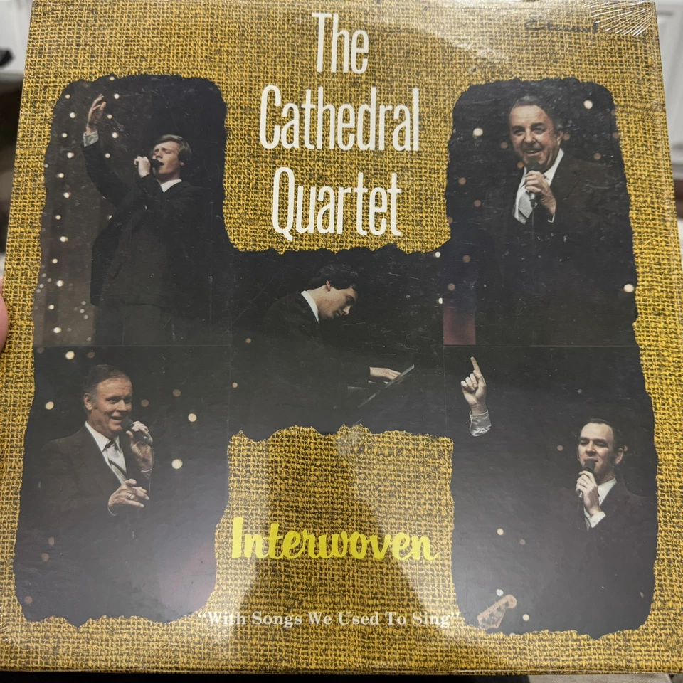 SEALED LP Southern Gospel Cathedral Quartet "Interwoven" Cathedrals George Younc - Image 1 of 2