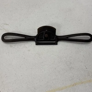 Vintage 83/4 "offener Griff flache Unterseite Speichenrasur mit 1 3-4" Klinge & Schutz - Bild 1 von 6