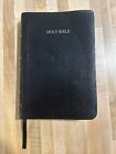 Nelson 1493 NKJV Bible Pocket Companion Black Bonded Leather Red-Letter 1991 Only $25.00 on eBay