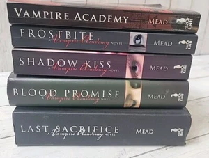 Lot Of 5 Vampire Academy Books by Richelle Mead 2 Hardcover 3 Paperback - Picture 1 of 6