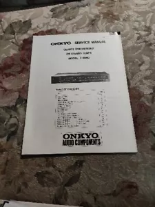 Service Manual Instructions for ONKYO T-9060 - Picture 1 of 2