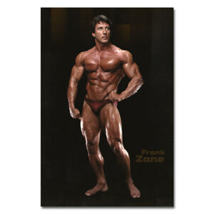 Frank Zane Muscle Man Bodybuilding Artwork Poster Art Fitness Picture Print