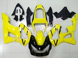 Fit for 2000 2001 CBR929RR Yellow Black ABS Injection Mold Bodywork Fairing Kit - Picture 1 of 6