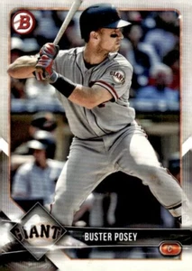 2018 Bowman #79 Buster Posey San Francisco Giants - Picture 1 of 2