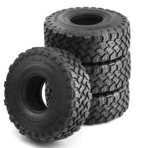 "Neumático de goma de 1,9"" neumático de 115 mm para coche sobre orugas RC 1/10 SCX10 90046 D90 TRX4 TRX6" - Imagen 1 de 6