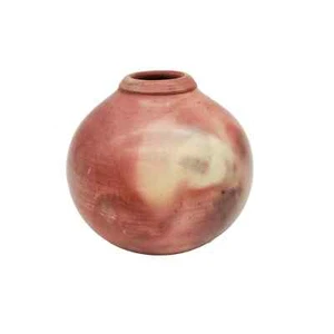 Karma Pottery Round Vase Te Pohue New Zealand Artist Signed - Picture 1 of 5