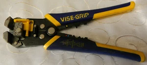 VISE-GRIP 8-1/4" LONG SELF-ADJUSTING WIRE STRIPPER/CUTTER #2078300 - Picture 1 of 6
