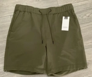 Goodfellow & CO. Mens Tech Jogger Shorts Olive Green New With Tags Small - Picture 1 of 2