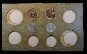 1955-S Partial Uncirculated Original US Mint Set Coins Only - Picture 1 of 2