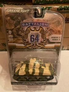 Batallón Greenlight 64. Tanque M4 Sherman 1944 Ejército de Estados Unidos Casino Italia - Imagen 1 de 1