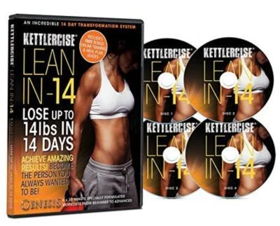 Kettlercise Lean In 14 DVD Exercise & Fitness (2015) Guy Noble New Amazing Value - Image 1 of 4