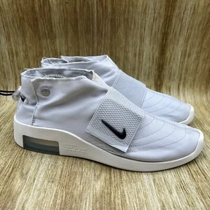 Nike Air Fear Of God Moc Pure Platinum Men's Size 9 Shoes Sneakers AT8086-001 - Picture 1 of 10