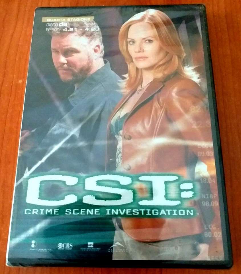 CSI CRIME SCENE INVESTIGATION_QUARTA STAGIONE DISCO 06_DVD - Immagine 1 di 1