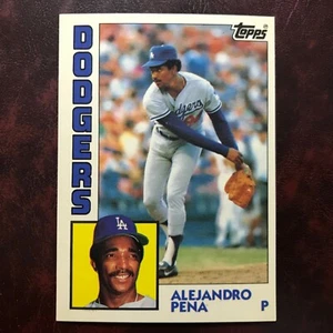 1984 Topps TIFFANY Set ALEJANDRO PENA ROOKIE #324 DODGERS - NM/MINT+ *HIGH GRADE - Picture 1 of 2