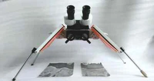 Mirror Stereoscope 4 X Binoculars Sokkia MS27 Type For Arial Photograph White - Picture 1 of 5