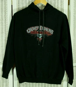 Crusty Demons Unleash Hell Tour Hoodie Men’s S FMX Show 2008 Hooded Sweatshirt - Picture 1 of 6