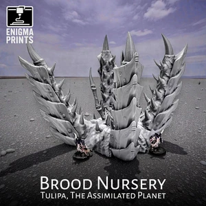 Brood Nursery - 28mm 3d Printed Xenos Hive Terrain | Tulipa - Picture 1 of 7