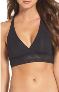 Natori Bliss Perfection Racerback Umstands-/Still-Bralette in Schwarz, M - Bild 1 von 2
