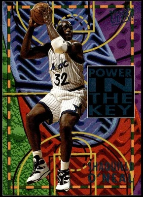 1994-95 Ultra #7 Shaquille O'Neal Power in the Key E1 - Изображение 1 из 2
