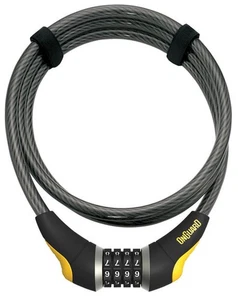 OnGuard Akita Combo Cable Lock, 72" x 4/9" - Picture 1 of 1