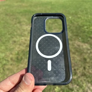 Tech21 iPhone 14 Pro EvoCheck Case MagSafe 16ft Drop Protection- Smokey Black - Picture 1 of 2