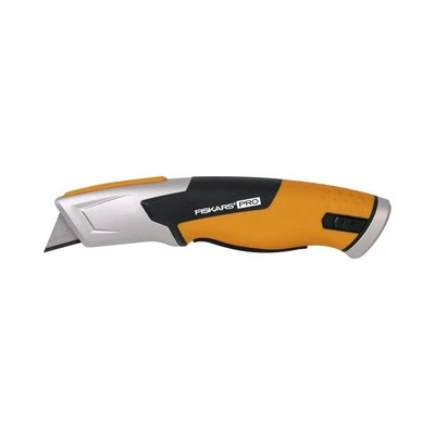 6411501201218 Fiskars 1062938 Box Cutter Black, Orange Razor Blade Knife  - Image 1 of 4