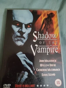 Shadow of the Vampire DVD 2001 Starring John Malkovich, Merhige DIR Certified 15 - Imagen 1 de 4
