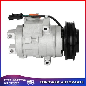 A/C Compressor Fits Chrysler 300 Dodge Magnum 2005 2.7L 10S17C 97308 - Foto 1 di 7