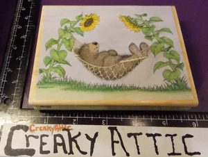 HAMACA DE OSO HIBERNACIÓN GRUFFIES SELLO DE GOMA ESTAMPILLAS PR1026 CREAKYATTIC - Imagen 1 de 2