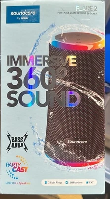 Altavoz portátil Bluetooth Anker Soundcore Flare 2 - Negro Foto 1 de 2