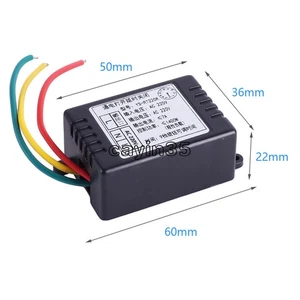 AC110V-250V Power-ON Delay Relay Switch Adjustable Disconnect Delay Controller - Picture 1 of 3