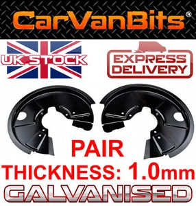 PARA LAND ROVER DEFENDER 90 110 94-16 DISCOVERY I GAMA REAR BRAKE DISC SHIELD P - Imagen 1 de 1