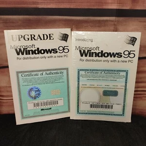 Microsoft Windows 95 Installation Disk Booklets Upgrade/Install - Picture 1 of 1
